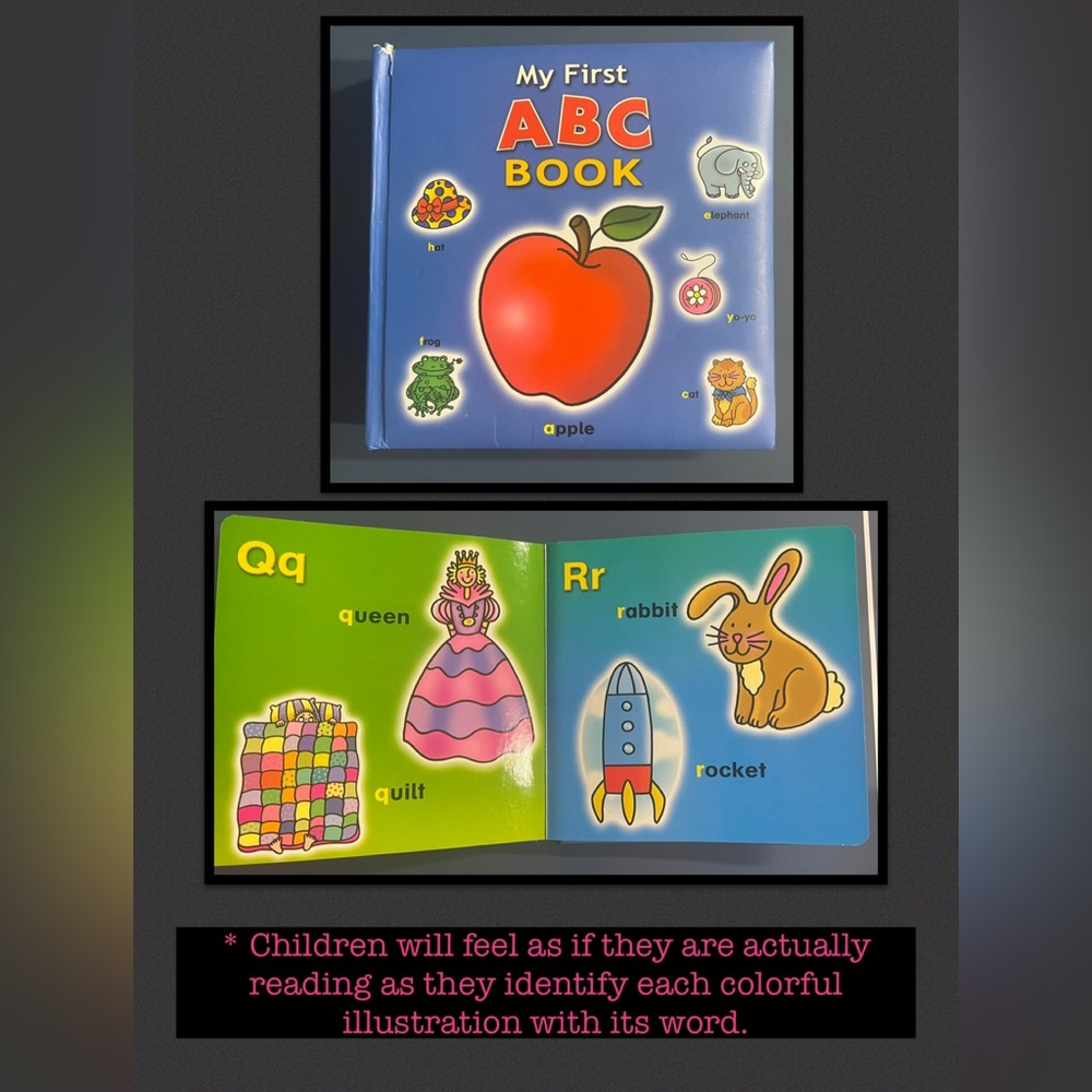Colorful ABC Book for Infants to PreK